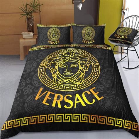 vintage versace bed sheets|Versace bedroom set for sale.